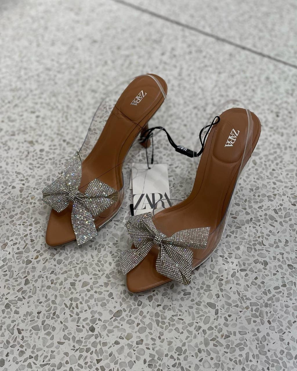 ZARA TRANSPARENT BOW